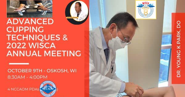 Learn Hands-on Advanced Cupping Techniques at WISCA 2022 Annual Meeting - Oshkosh, WI (Sun, Oct 9, 2022)